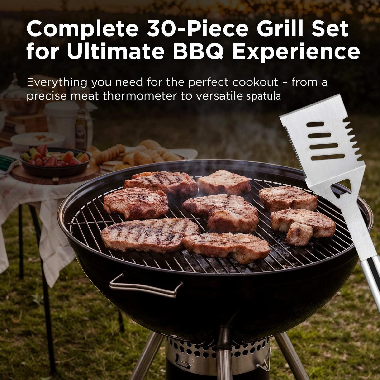 Kaluns Grilling Accessories, Dad Gifts for Fathers Day, Heavy Stainless steel
