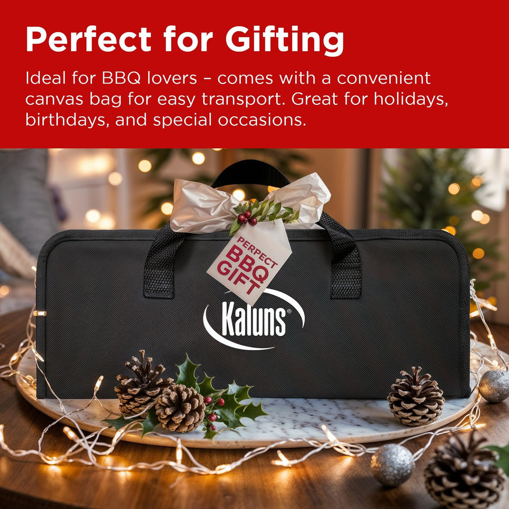 Kaluns Grilling Accessories, Dad Gifts for Fathers Day, Heavy Stainless steel