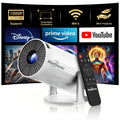 WellSonic Mini Projector with WiFi and Bluetooth, Portable Movie X8