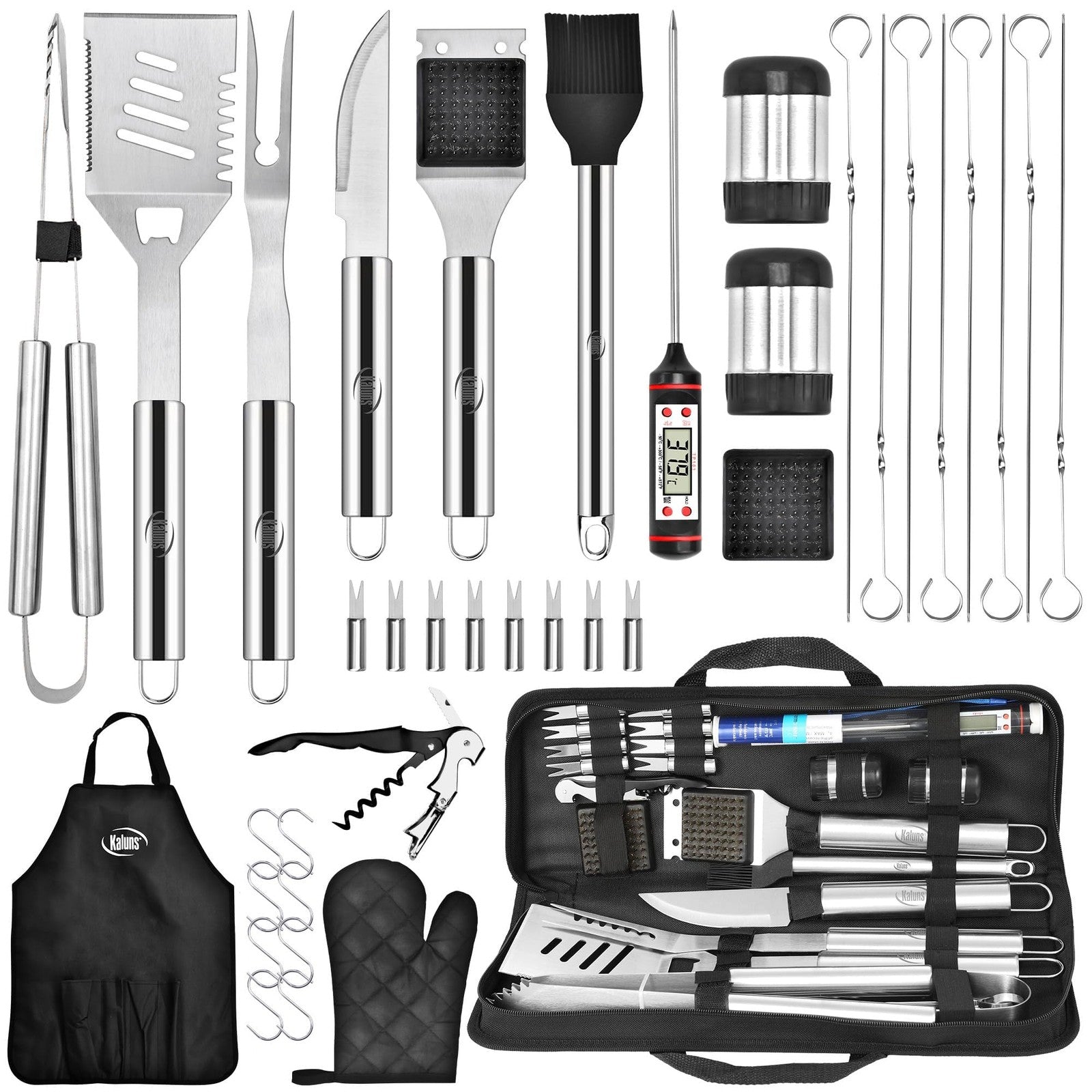 Kaluns Grilling Accessories, Dad Gifts for Fathers Day, Heavy Stainless steel