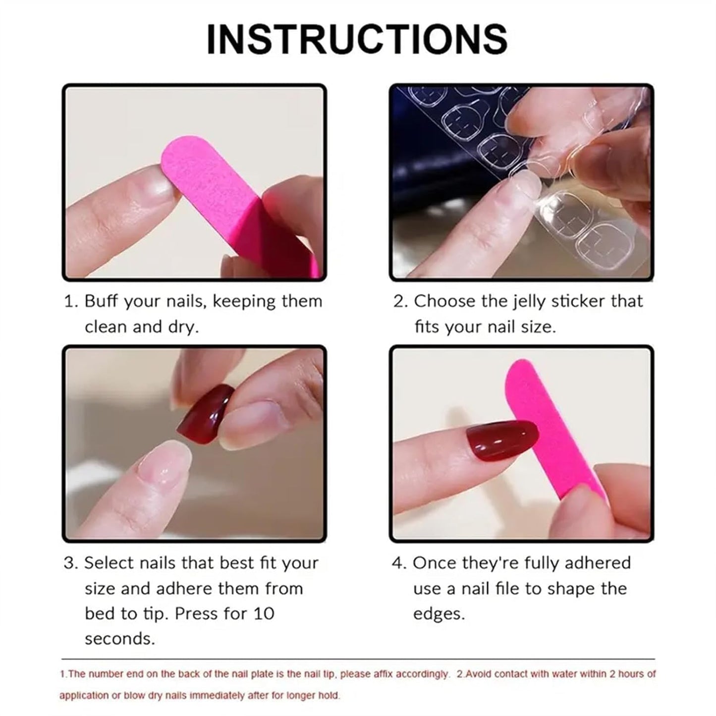 Glam Up Your Look with Our Elegant Silver French Tip Press-On Nails Featuring Heart Design - 24 Pcs of Stunning Rhinestone Full Cover False Nails for Women