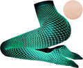 Glow in the Dark Fishnets Stockings, High Waist Tights Party Stockings for Womens