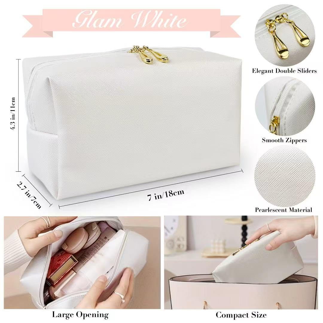 Women'S Wedding Emergency Travel Kit 45 Essential Items for Brides Bridesmaid All-In-One Daily Beauty Style Set with Makeup Brushes (Bianca Luxe)