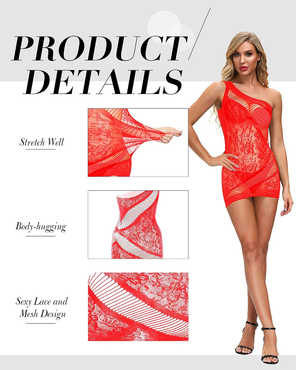 Tisancy 12 Pcs Women'S Fishnet Mesh Bodysuit Cover-Up Dress Outfits, Sheer Lace Party Outfit, Beachwear